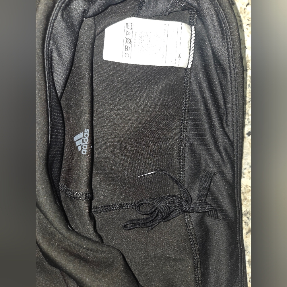 Adidas Climacool Energy Running Leggings Black 7/8 Length Size M Reflective - Picture 4 of 10